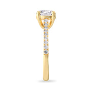 Solstice Whisper Solitaire Ring