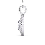 Seraphina Radiant Halo Pendant