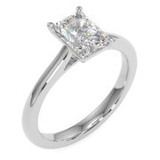 Elowen Emerald Solitaire Ring