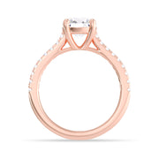 Solstice Whisper Solitaire Ring