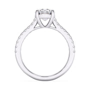 Solstice Whisper Solitaire Ring