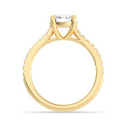 Solstice Whisper Solitaire Ring