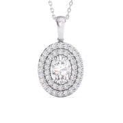 Seraphina Radiant Halo Pendant