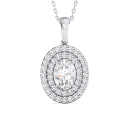 Seraphina Radiant Halo Pendant