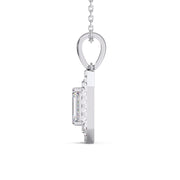 Celestara Twin Halo Pendant