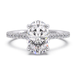 Celeste Radiance Solitaire Ring